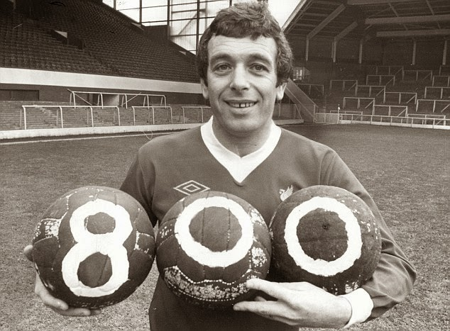 Ian Callaghan in action for Liverpool